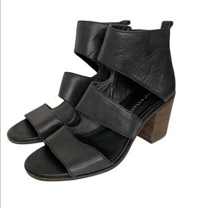 Lucky Brand Kabott Block Heel Wide Strap Sandal, size 8.5, NWOT
